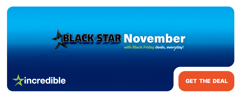 Incredible Connection Black Friday Promotion Banner_1